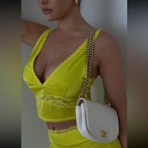 NWT ⭐️ Meshki Monet Lace Top